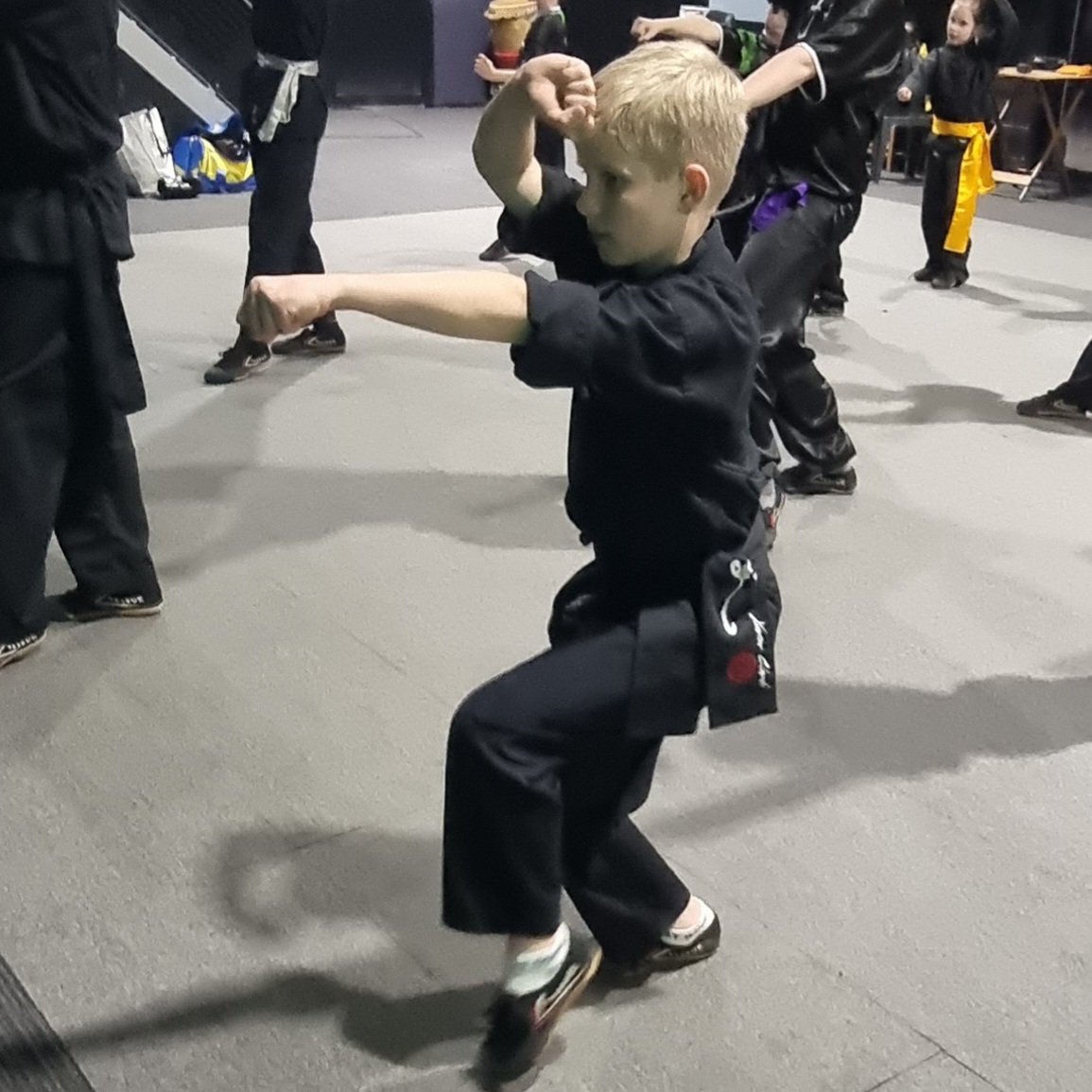 Kids Kung Fu Class for Ages 6 to 14 at Emerald Dragon Martial Arts - Traditional Shaolin Training